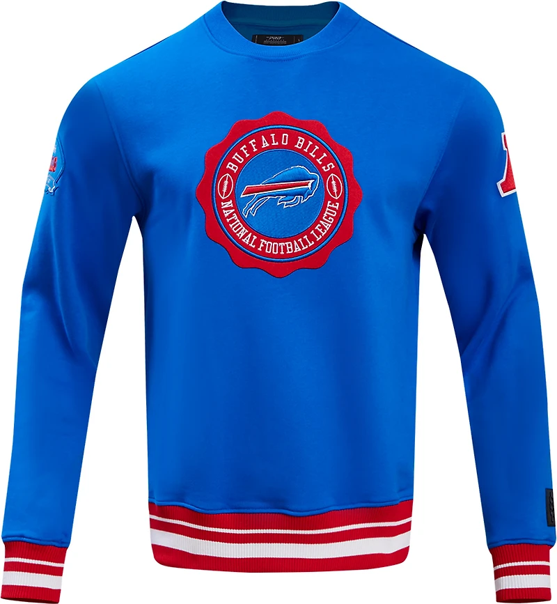 Sweat-shirt Pro Standard Royal Buffalo Bills Crest Emblem pour hommes