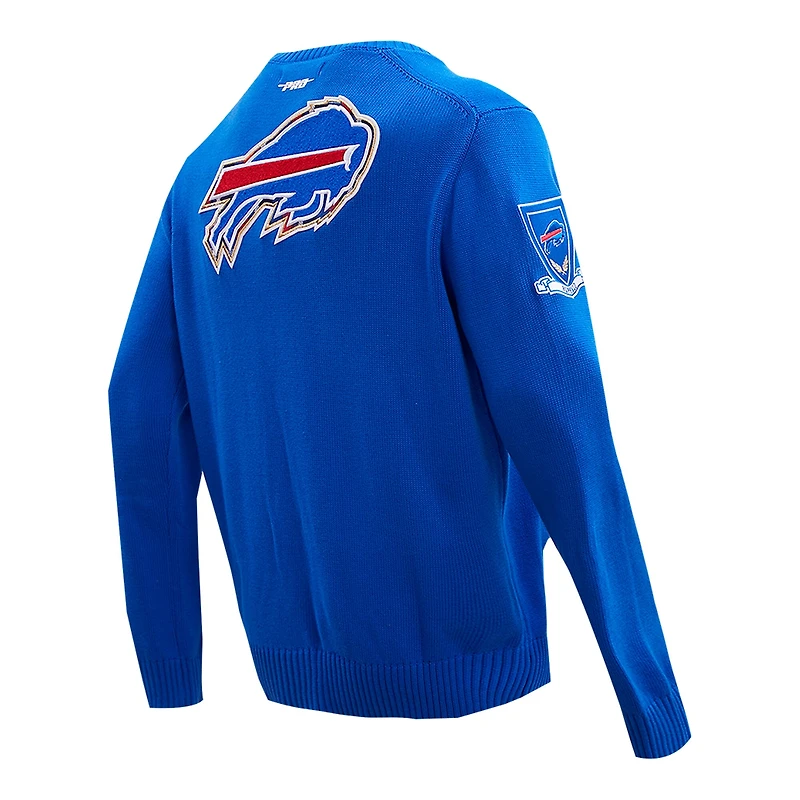 Cardigan boutonné Pro Standard Royal Buffalo Bills Prep pour hommes