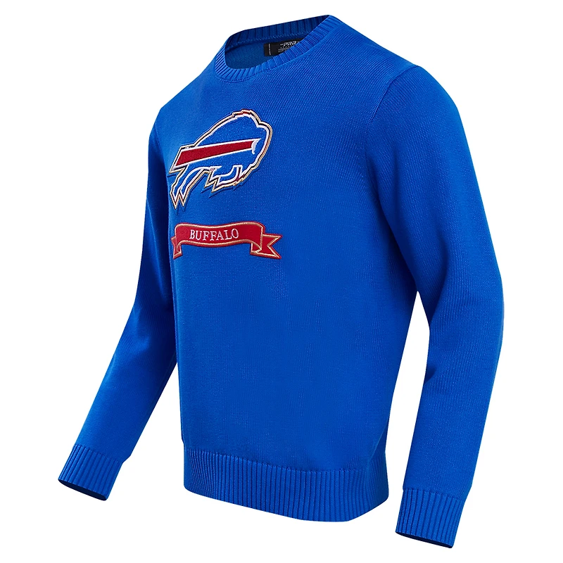 Chandail en tricot de préparation Pro Standard Royal Buffalo Bills pour hommes
