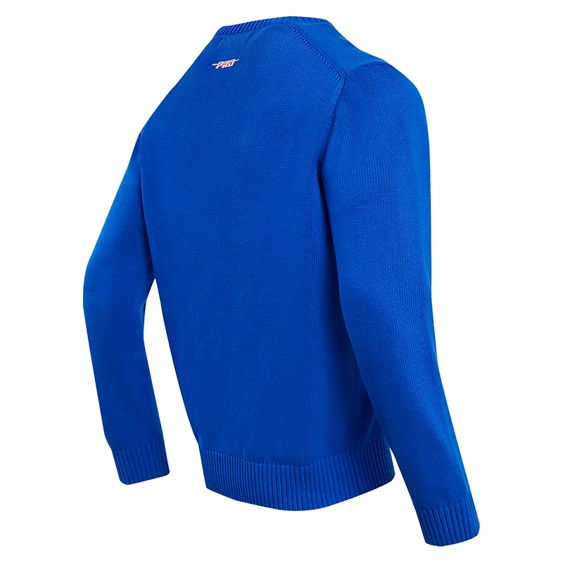 Chandail en tricot de préparation Pro Standard Royal Buffalo Bills pour hommes