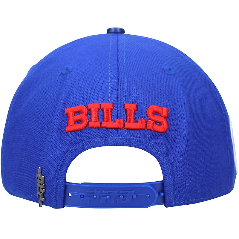 Casquette Pro Standard Royal Buffalo Bills Stacked Snapback pour homme