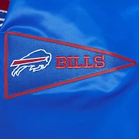 Veste à boutons-pression en satin sublimé Pro Standard Royal Buffalo Bills pour homme