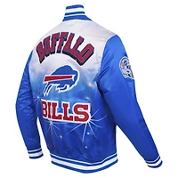 Veste à boutons-pression en satin sublimé Pro Standard Royal Buffalo Bills pour homme