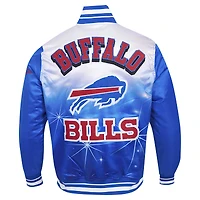 Veste à boutons-pression en satin sublimé Pro Standard Royal Buffalo Bills pour homme