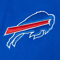 Men's Pro Standard Royal Buffalo Bills Turn It Up Drop Shoulder Pullover Sweatshirt