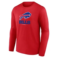 Men's Buffalo Bills Team Lockup Long Sleeve T-Shirt