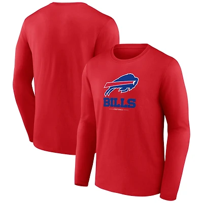 Men's Buffalo Bills Team Lockup Long Sleeve T-Shirt
