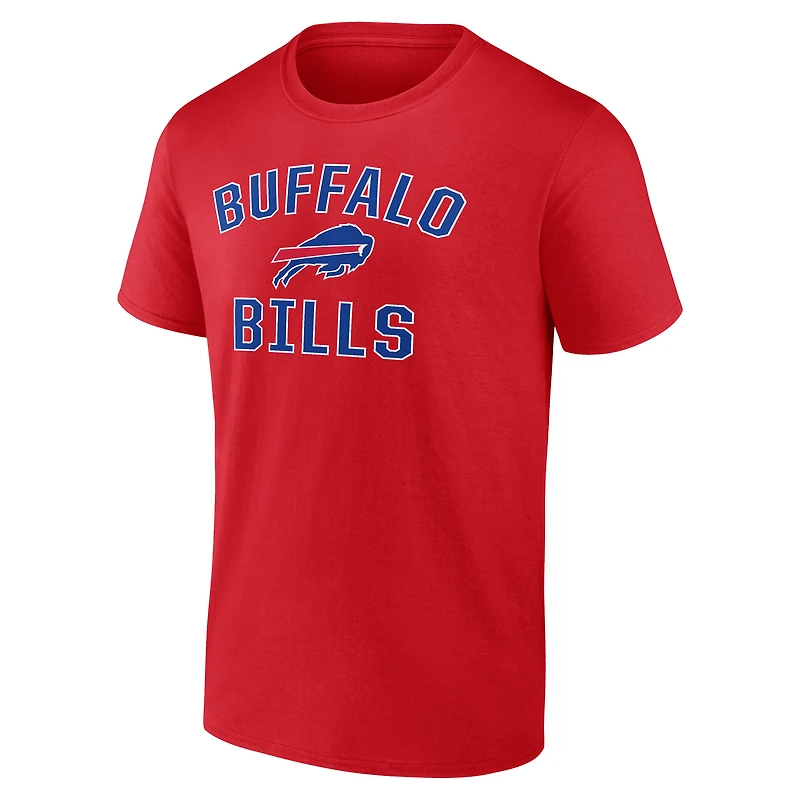 Men's Red Buffalo Bills Victory Arch T-Shirt