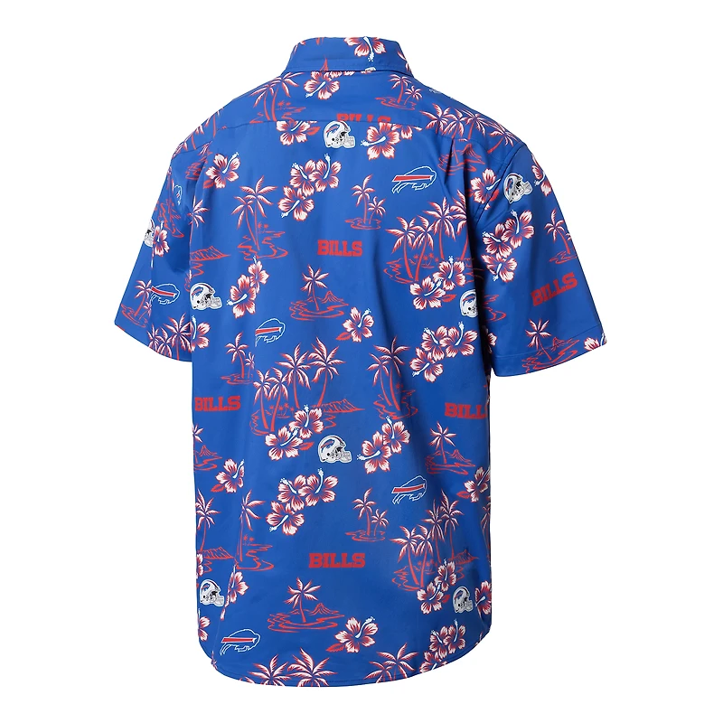 Men's Reyn Spooner Royal Buffalo Bills Kekai Button-Up Shirt
