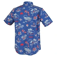 Men's Reyn Spooner Royal Buffalo Bills Throwback Kekai Performance Button-Down Shirt