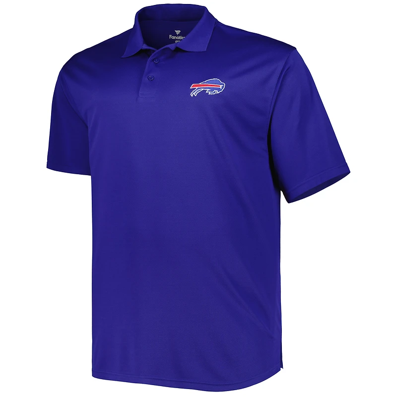 Men's Royal Buffalo Bills Big & Tall Birdseye Polo