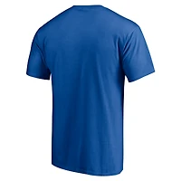 Men's  Royal Buffalo Bills Fade Out T-Shirt
