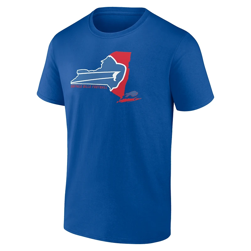 Men's  Royal Buffalo Bills Open Receiver T-Shirt