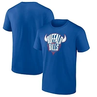 Men's  Royal Buffalo Bills Route Runner T-Shirt
