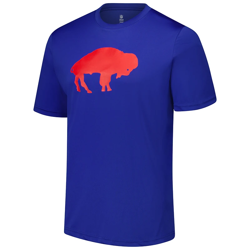T-shirt rétro du stade des Royal Buffalo Bills pour hommes
