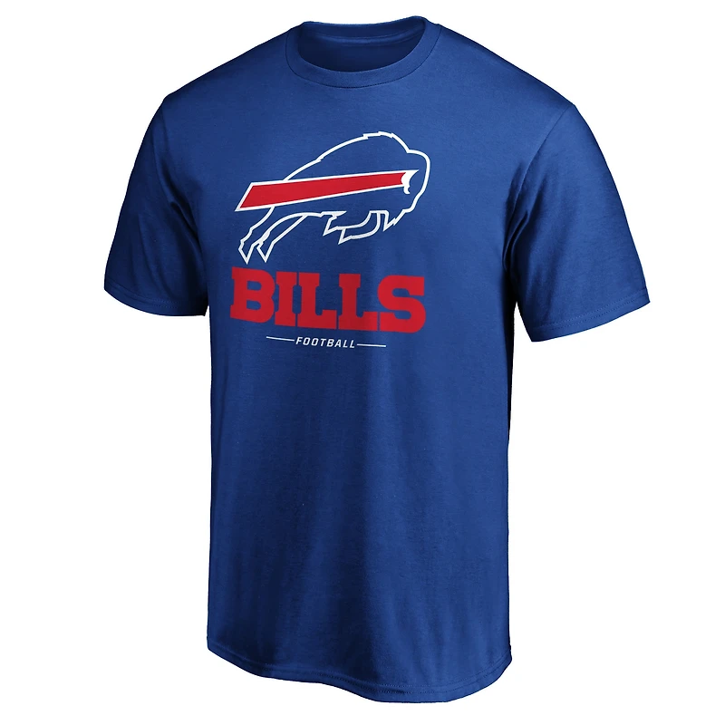 Men's  Royal Buffalo Bills Team Lockup T-Shirt