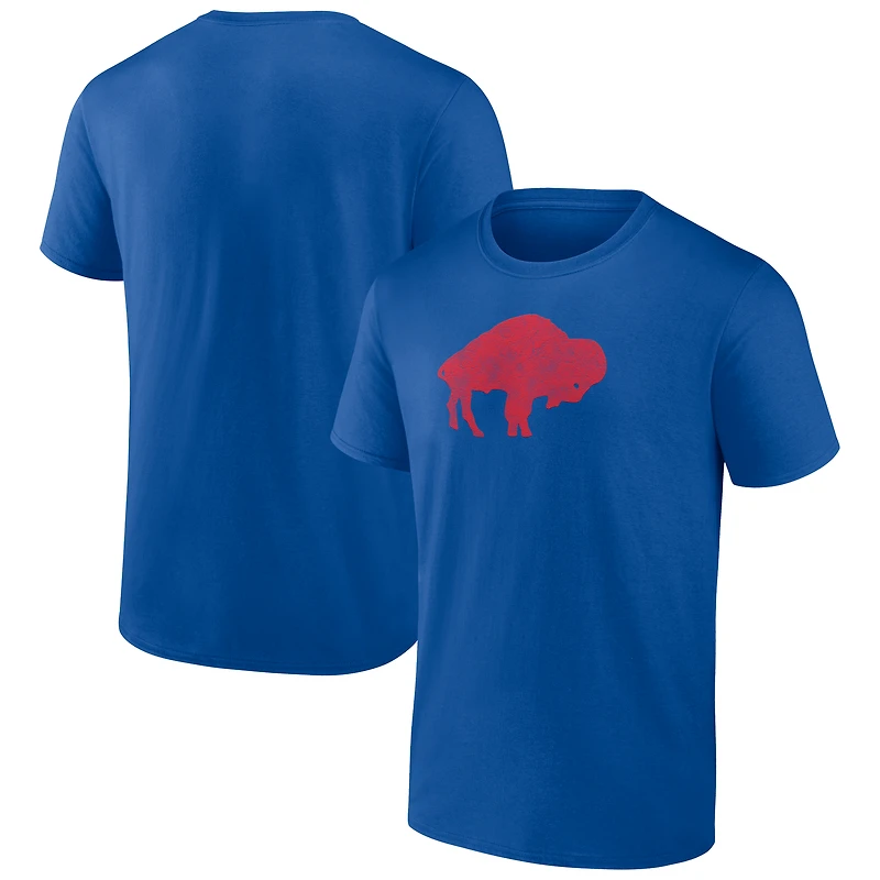 Men's Royal Buffalo Bills Throwback Logo T-Shirt