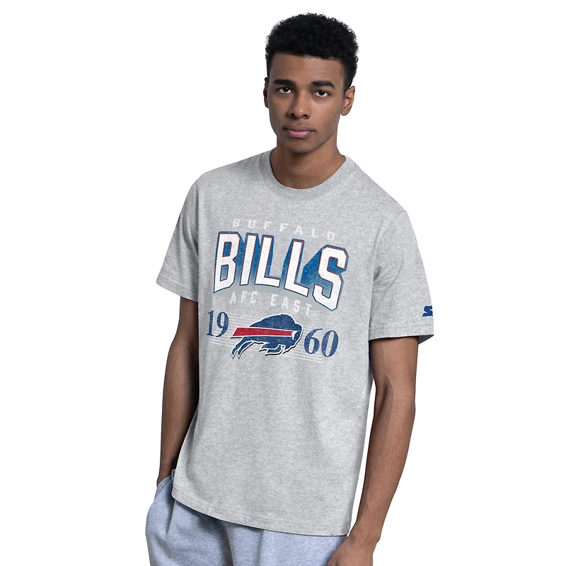 Men's Starter Royal/Gray Buffalo Bills Two-Pack Logo T-Shirt Set