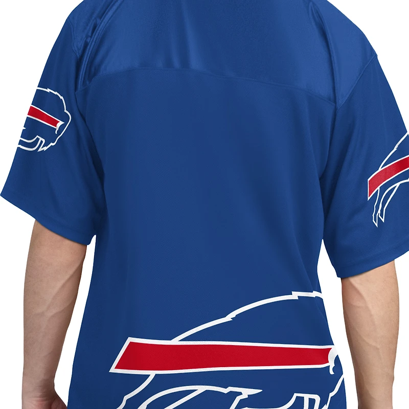 Men's Starter  Royal/White Buffalo Bills Short Sleeve & Long T-Shirt Combo Pack