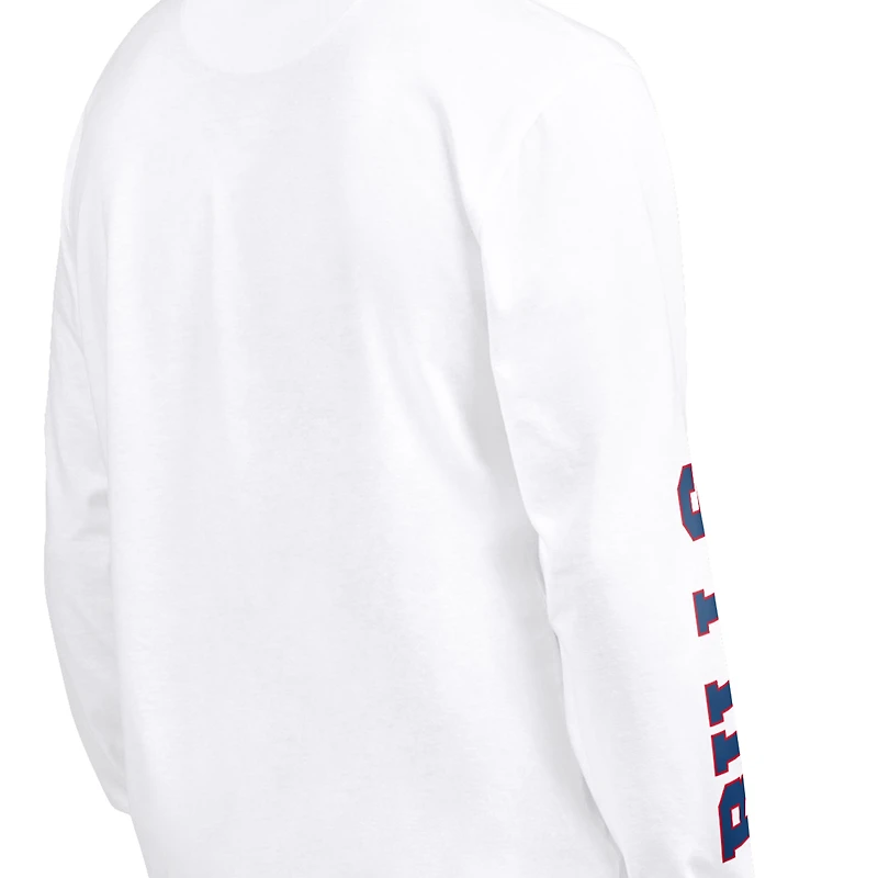 Men's Starter  Royal/White Buffalo Bills Short Sleeve & Long T-Shirt Combo Pack