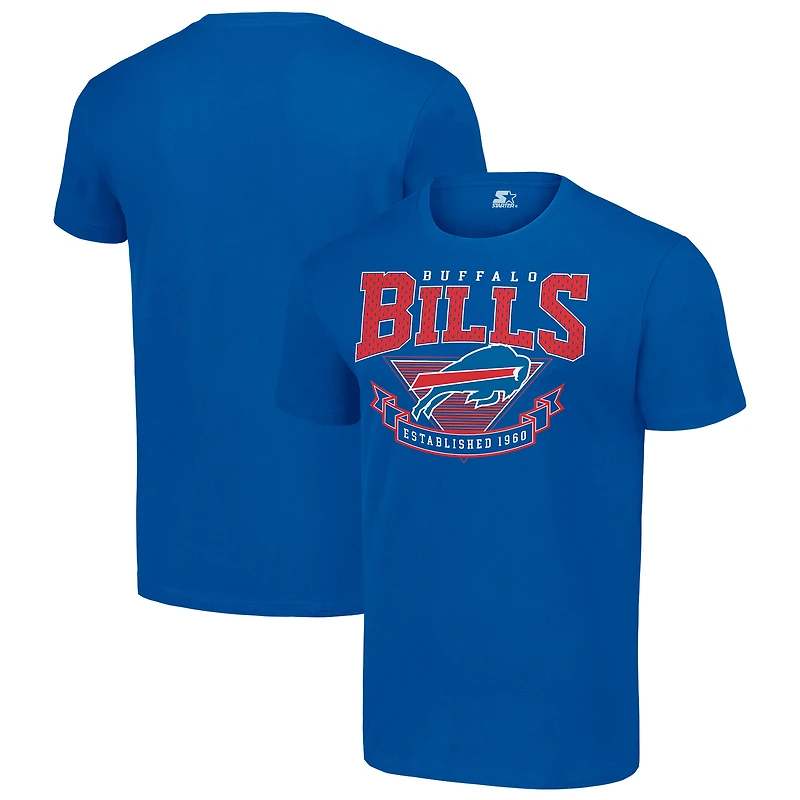 T-shirt pour homme avec logo de l'équipe inspiré des années 80 Buffalo Bills