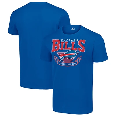 T-shirt pour homme avec logo de l'équipe inspiré des années 80 Buffalo Bills