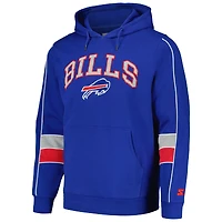 Men's Starter Royal Buffalo Bills Captain Pullover Hoodie