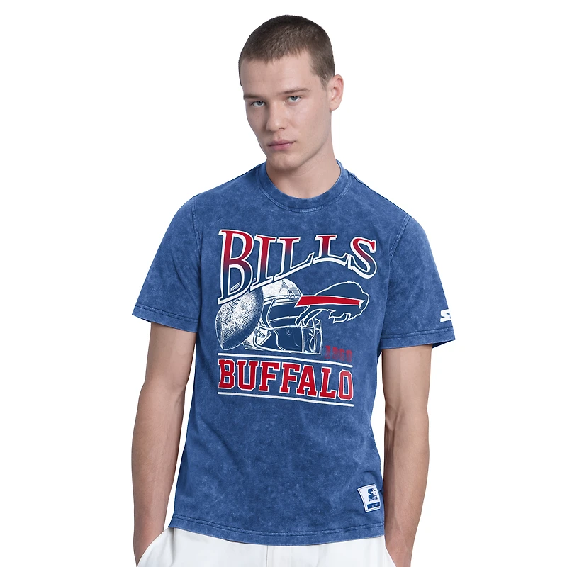 T-shirt à pointes Royal Buffalo Bills Starter pour homme