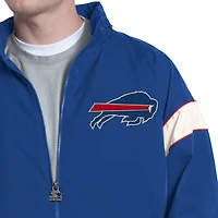 Men's Starter  Royal Buffalo Bills The Gust Full-Zip Hooded Jacket