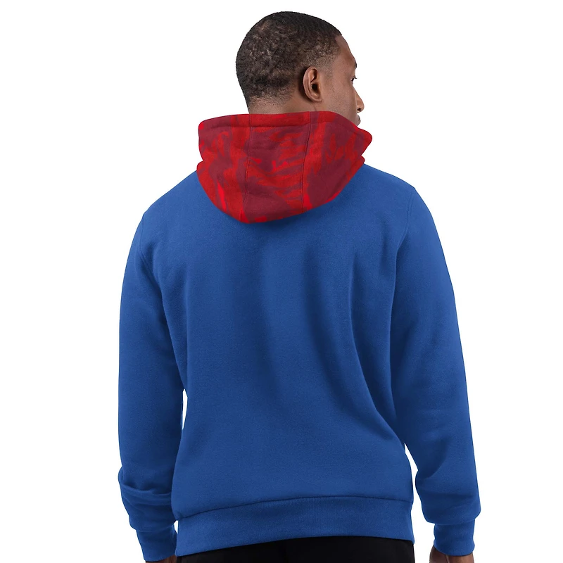 Sweat à capuche pour homme Starter Royal Buffalo Bills Thursday Night Gridiron