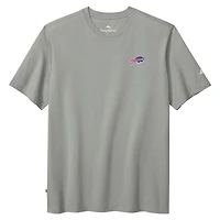 Men's Tommy Bahama  Gray Buffalo Bills Huddle & Hang Tens T-Shirt