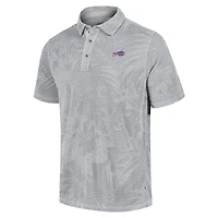 Polo Tommy Bahama gris Buffalo Bills Sport Santiago Paradise pour hommes