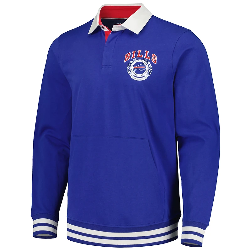 Polo Tommy Hilfiger Royal Buffalo Bills Cody à manches longues pour homme