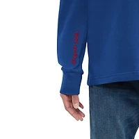 Men's Tommy Hilfiger  Royal Buffalo Bills Morgan Long Sleeve Hoodie T-Shirt