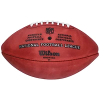 Ballon de football professionnel Wilson Duke dédicacé par Mitchell Trubisky Buffalo Bills