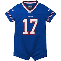 Nike Josh Allen Royal Buffalo Bills Barboteuse en jersey pour nouveau-né et nourrisson