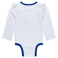 Newborn & Infant WEAR by Erin Andrews Buffalo Bills Three-Piece Long Sleeve Bodysuit, Tutu and Sweatpants Set