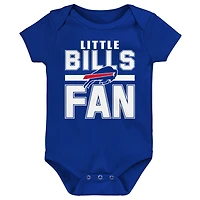Ensemble 3 pièces pour nouveau-né Outerstuff Buffalo Bills Little Tike