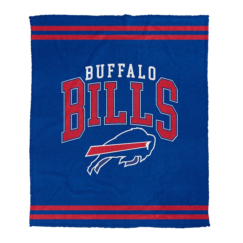 Pegasus Buffalo Bills 60" x 70" Cozy Plush Knit Blanket