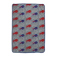 Pegasus Buffalo Bills 66" x 95" Oversized Logo Roll Ultra Cozy Blanket