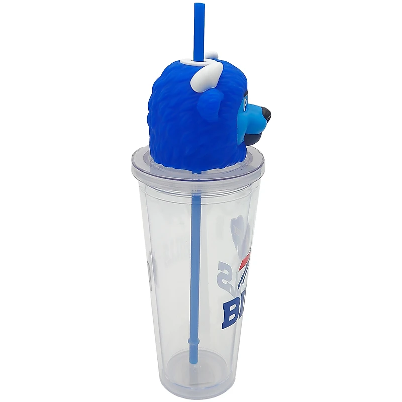 Gobelet à bec de 710 ml (24 oz) avec couvercle à l'effigie de la mascotte des Buffalo Bills, Pegasus
