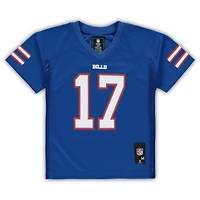 Maillot de joueur réplique des Royal Buffalo Bills Josh Allen pour enfants d'âge préscolaire