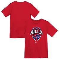 T-shirt Nike Dri-FIT Icon Legend des Buffalo Bills pour enfant d'âge préscolaire