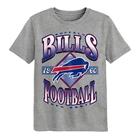 Preschool Outerstuff Dark Heather Gray Buffalo Bills Of Days Past T-Shirt