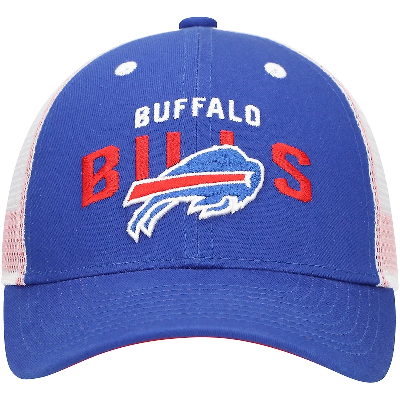 Casquette ajustable Royal Buffalo Bills Core Lockup Trucker pour enfants d'âge préscolaire