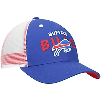 Casquette ajustable Royal Buffalo Bills Core Lockup Trucker pour enfants d'âge préscolaire