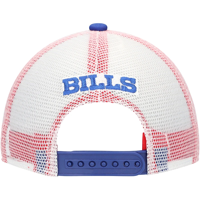 Casquette ajustable Royal Buffalo Bills Core Lockup Trucker pour enfants d'âge préscolaire