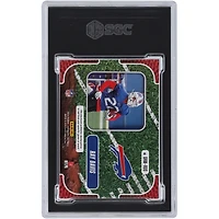 Ray Davis Buffalo Bills 2024 Panini Absolute Platinum Ground Hoggs Wilson Logo Football Relic #GHM-RDS #1/1 SGC Authenticated 8.5 Rookie Card