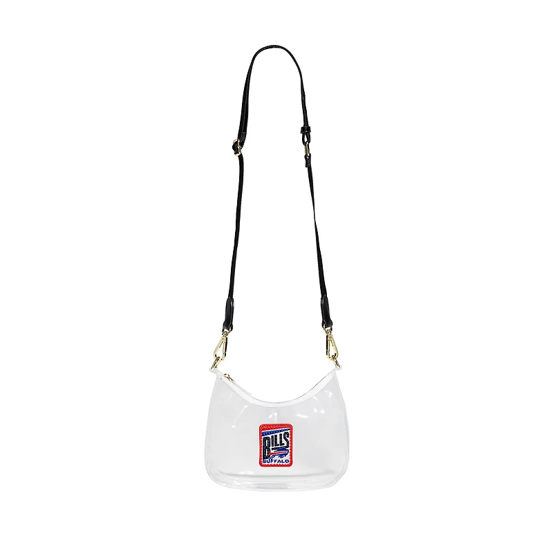 Sac à bandoulière incurvé transparent Buffalo Bills de Stoney Clover Lane