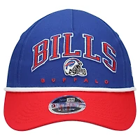 Toddler New Era  Royal/Red Buffalo Bills  Arch COOLERA 9FORTY A-Frame Adjustable Hat